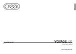 Creek Audio VOYAGE i20 Instruction Manual preview