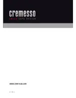 Preview for 13 page of Cremesso compact one Manual