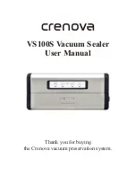 Preview for 1 page of Crenova VS100S User Manual