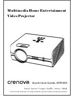 Crenova XPE496 Quick User Manual preview