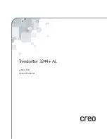 Preview for 3 page of Creo Trendsetter 3244+ AL Operator'S Manual