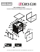 Preview for 12 page of Cres Cor 1000-CH-SK-DE Series Installation, Operation And Maintenance Manual