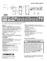 Предварительный просмотр 2 страницы Cres Cor AQUATEMP RO151FPWUA18B-Q1 Specifications