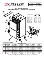 Предварительный просмотр 11 страницы Cres Cor AquaTemp Installation, Operation And Maintenance Manual