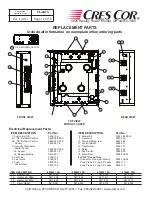 Предварительный просмотр 12 страницы Cres Cor AquaTemp Installation, Operation And Maintenance Manual