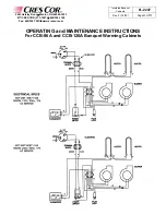 Предварительный просмотр 4 страницы Cres Cor CCB-120A Operating And Maintenance Instructions