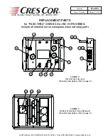 Preview for 11 page of Cres Cor CO-151-HW-UA-6B Installation, Operation And Maintenance Manual