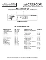 Preview for 8 page of Cres Cor CO151F1818B-Q1 Installation, Operation And Maintenance Manual