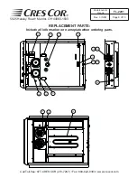 Preview for 9 page of Cres Cor CO151XWUA5B Installation, Operation And Maintenance Manual