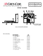 Preview for 11 page of Cres Cor HC-UA-11 Operating And Maintenance Instruction Manual