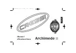 Preview for 39 page of Cressi Archimede II User Manual