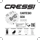 Cressi CARTESIO GOA Manual предпросмотр