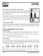 Preview for 8 page of Crest Audio CA Owner'S Manual