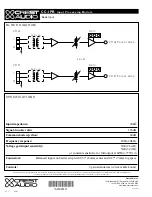 Preview for 2 page of Crest Audio CC-IPB Datasheet