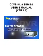 Предварительный просмотр 1 страницы Crest Audio CDVS-5432 Series User Manual