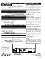 Preview for 2 page of Crest Audio CKS1600-2 Specifications