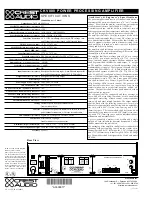 Preview for 2 page of Crest Audio CKV800 Specifications