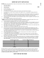 Preview for 5 page of Crest Audio CLh 3000C Manual