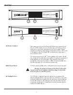 Предварительный просмотр 11 страницы Crest Audio CM 2204 Owner'S Manual