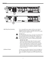 Предварительный просмотр 12 страницы Crest Audio CM 2204 Owner'S Manual