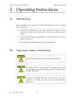 Preview for 9 page of Crest Audio Crest Ultrasonics Genesis Instruction Manual