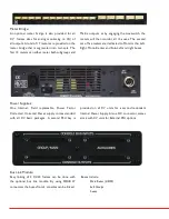 Preview for 10 page of Crest Audio CV20-32 Product Brochure