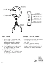 Предварительный просмотр 2 страницы Crest Audio CVL10FT Quick Start Manual