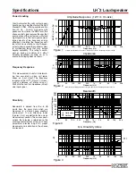 Preview for 2 page of Crest Audio LH2 LOUDSPEAKER Specifications