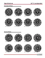 Предварительный просмотр 3 страницы Crest Audio LH3 LOUDSPEAKER Specifications