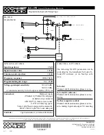 Preview for 2 page of Crest Audio NC-IPE - TECHNICAL Technical Data