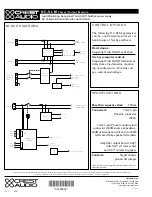 Preview for 2 page of Crest Audio NC-SLM - TECHNICAL Technical Data