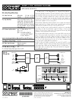 Preview for 2 page of Crest Audio NDP-JTH NEXSYS HUB Specifications