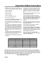 Preview for 3 page of Crest Audio PRO 200 SERIES Owner'S Manual