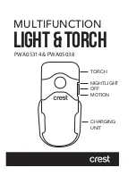 Предварительный просмотр 1 страницы Crest Audio PWA05314 Manual