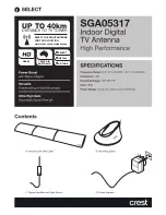 Preview for 1 page of Crest Audio SGA05317 User Manual