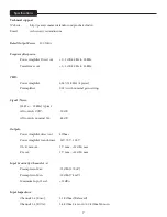 Preview for 7 page of Crest Audio UMA 4300 Owner'S Manual