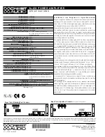 Preview for 2 page of Crest Audio VS450 Specifications