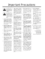 Preview for 2 page of Crest Audio VSL 1500 Owner'S Manual