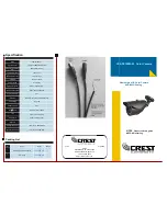 Preview for 1 page of Crest Electronics CCA-7910WF-21 User Manual