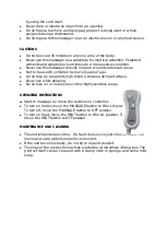 Preview for 7 page of Cresta 0900-4000030 Instruction Manual