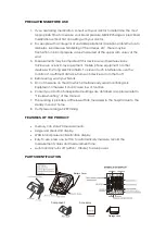 Предварительный просмотр 23 страницы Cresta BPM 620 Instruction Manual