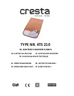 Предварительный просмотр 1 страницы Cresta KTS 210 Instruction Manual