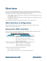 Preview for 6 page of Crestron Electronics HD-PS621 Configuration Manual