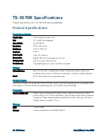 Предварительный просмотр 62 страницы Crestron Electronics TS-1070 Product Manual