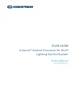 Crestron 4-Series Product Manual предпросмотр