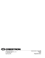 Предварительный просмотр 112 страницы Crestron 8x8 DigitalMedia DM-MD8X8 Operation Manual