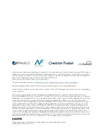 Preview for 2 page of Crestron AirMedia AM-101 Deployment Manual