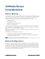 Предварительный просмотр 26 страницы Crestron AirMedia Reference Manual