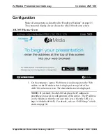 Preview for 20 page of Crestron AM-100 AirMedia Operation Manual