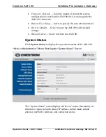 Preview for 23 page of Crestron AM-100 AirMedia Operation Manual